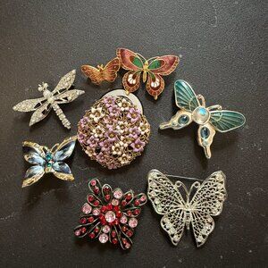 Colorful Brooches